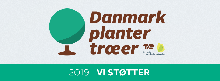 Vi støtter Danmark Planter træer | For bevarelse af den danske natur